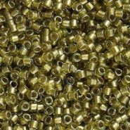 Miyuki delica Beads 11/0 - Sparkling light yellow lined chartreuse DB-908